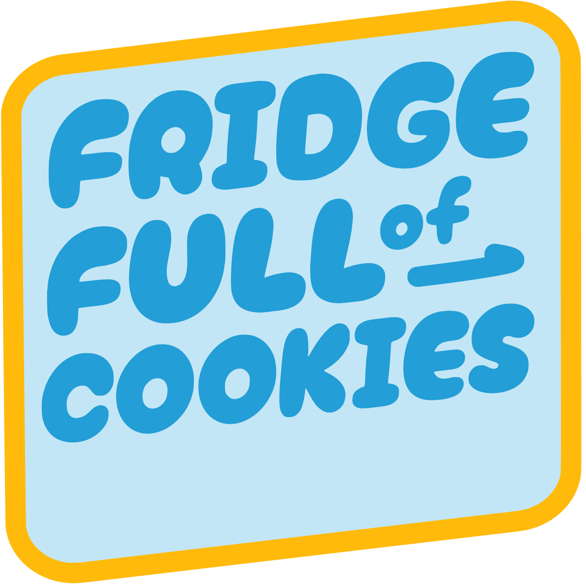 Fridge Full of Cookies